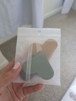 3 hear shaped book marks