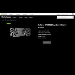 GeForce RTX 5090 Founders Edition
