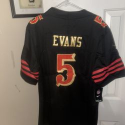 Nike 49ers Mike Evans jersey size L