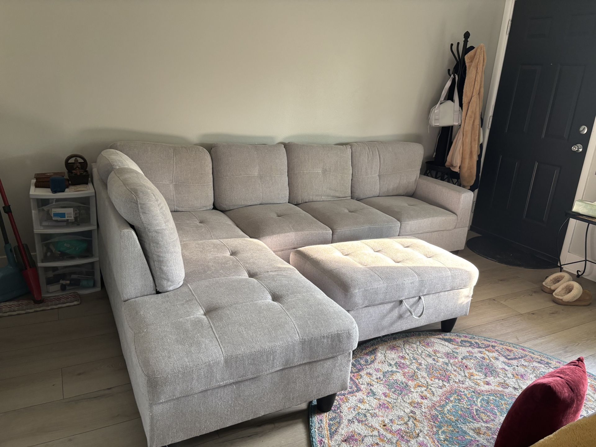L-Shaped Sofa Couch