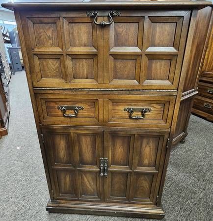 Rare Mid Century Bedroom Bar / Chest / Dresser

