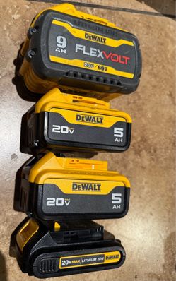 DeWalt Battery Pack Lot of 4
