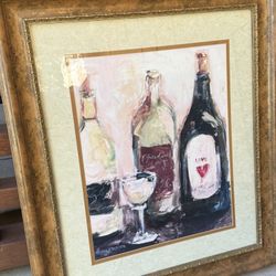 Framed, Matted Artwork 