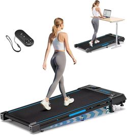 Brand new in box Walking Pad Treadmill, 6.2MPH Under Desk Walking Pad with 9% Incline, Treadmills for Home with Double Frame, 2.5HP Brushless Drive, 1