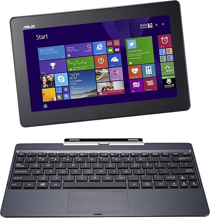 ASUS T100TA 10” 64-bit 2GB RAM 32GB HD Pen & Touch Detachable Laptop Tablet Win8
