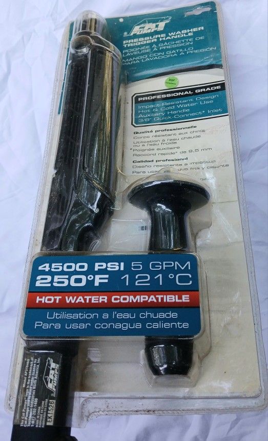 20 in. 4500-PSI Hot Water Compatible Pressure Washer Trigger Handle/ Gun