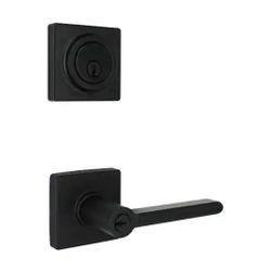 Defiant Tonebridge Matte Black Single Cylinder Combo Pack Square Series