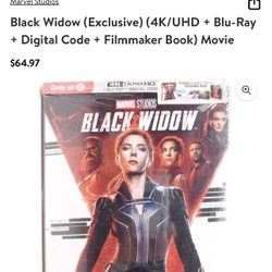 Black Widow Blu Ray š¦ 8
