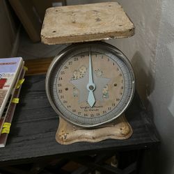 Antique Baby Scale 