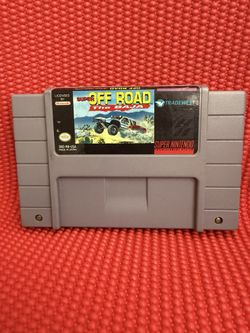 The Off Road The Baja Super Nintendo Game