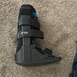 Walking Injury Boot. 