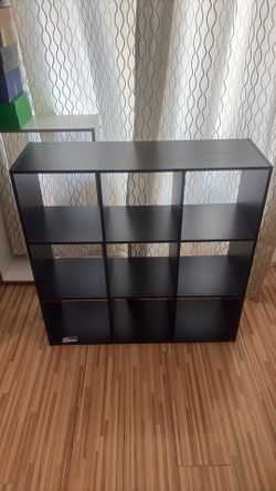 9 Cube Storage Organizer - Open Cube Bookshelf with 5 Removable Back Panels, Display Storage Bookcase