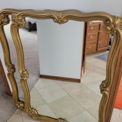 Gold Vintage Mirrors