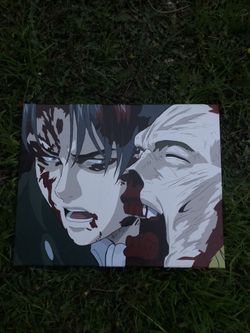 Levi Vs Zeke Painting