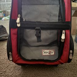 Snoozer Pet Carrier Backpack/Pull Behind 