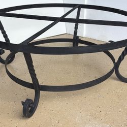 Metal Coffee Table Base Wrought Iron 