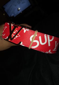 Supreme x LV belt