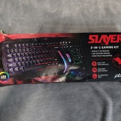Slayer 3 &1 Kit Computer PC LED Gaming 