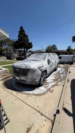 Car 🚗 wash + wax 🧽 detail