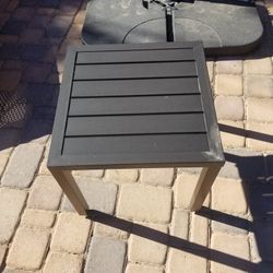 Metal End Table 
