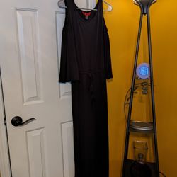 COLD SHOULDER JUMPSUIT 
