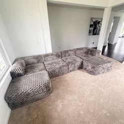Grey couch
