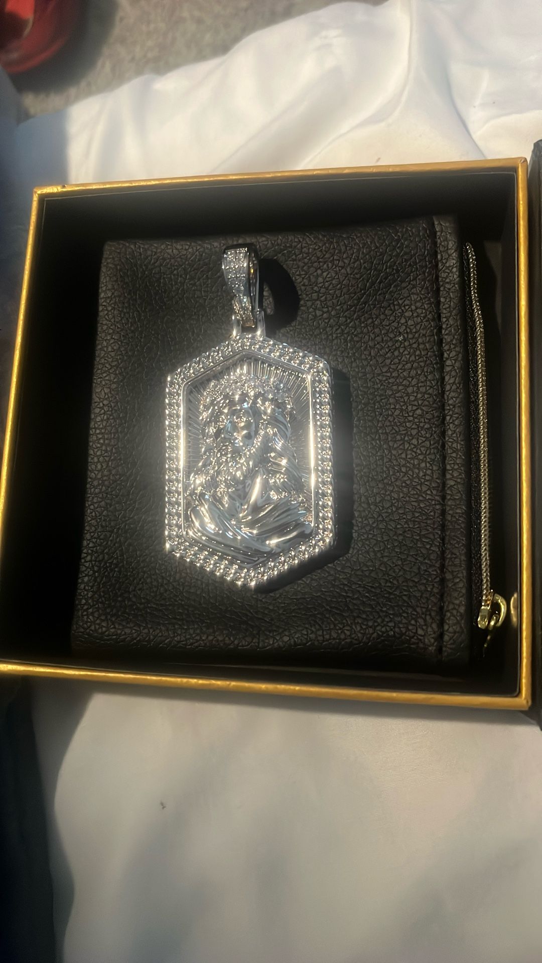Large Icon Jesus Pendant