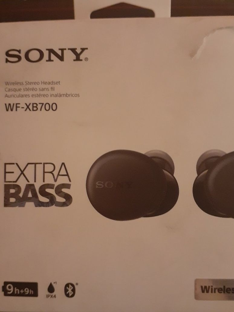 Sony Extra Bass True Wireless Earbuds