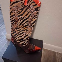 Cape Robbins Cowgirl Boots Size 10