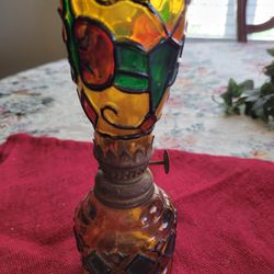 Antique Oil Lamp 