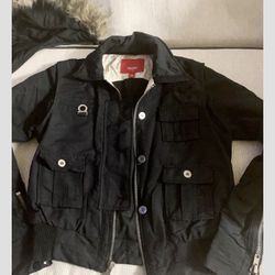 Women/ Junior Black Snow Jacket