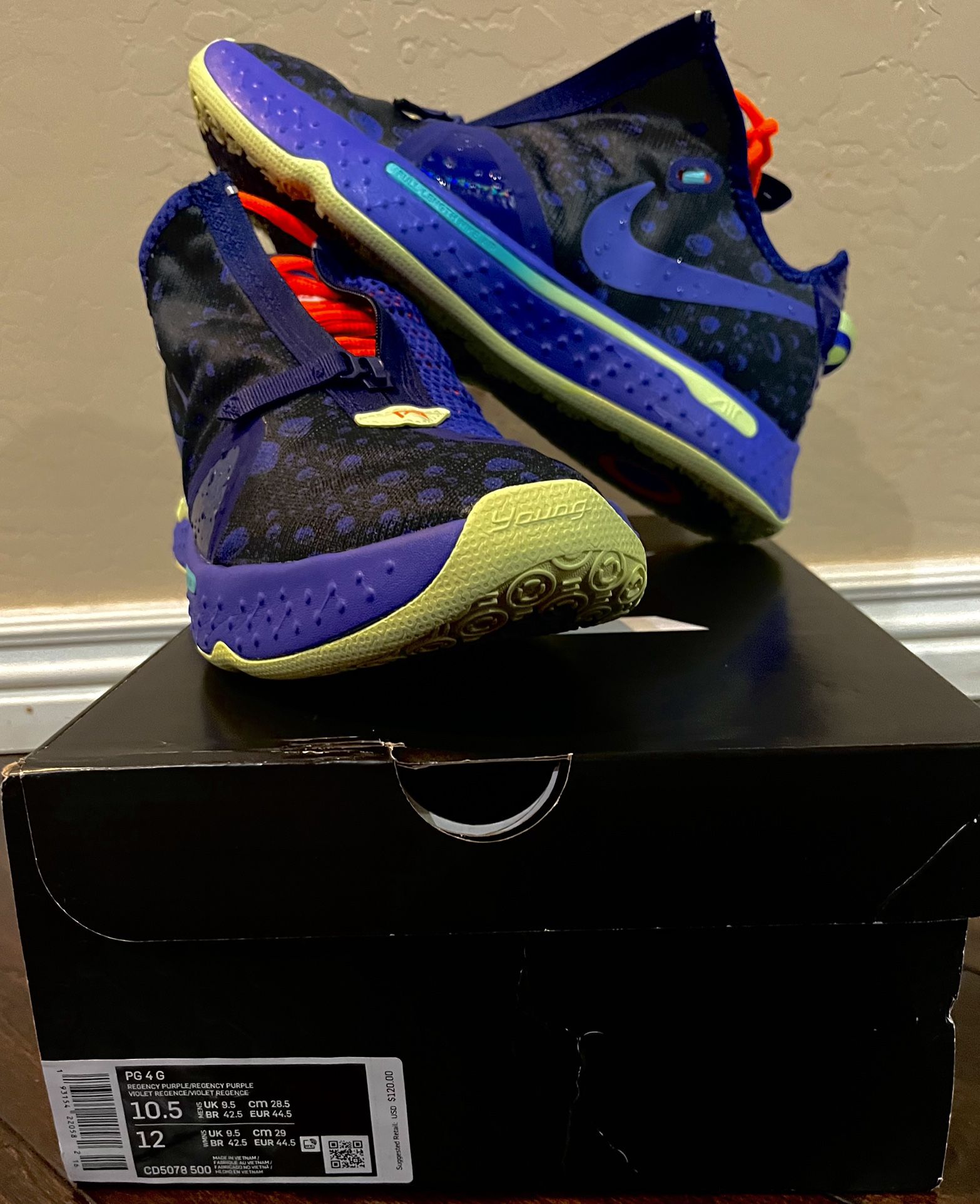 Nike Paul George PG IV Gatorade Edition Basketball Shoe