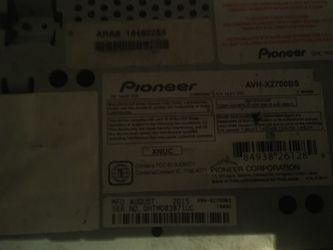 2015 pioneer double din radio car audio