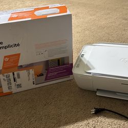 HP Deskjet 2734e all in one color printer , scanner and copier
