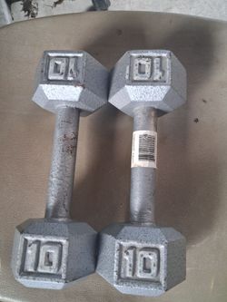 10 pound dumbbells