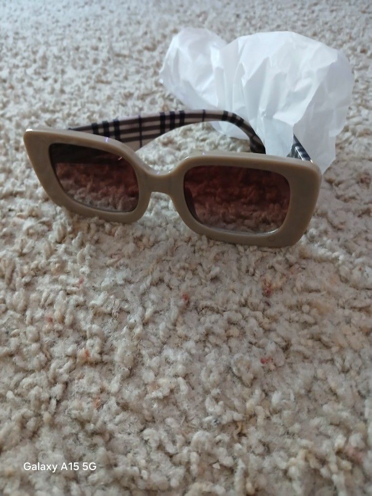 Beige Sunglasses