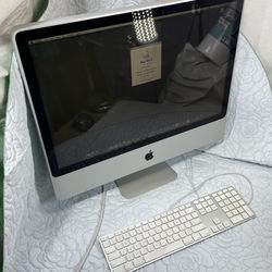 Apple iMac A1225 Computer Desktop 24” HD4850 4GB 1067 MHz DDR3 1T 2008 Mac OS X 2.93 GHz Intel Core 2 Duo Keyboard A1243