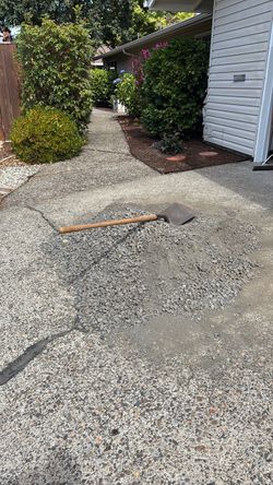 3/4 minus gravel