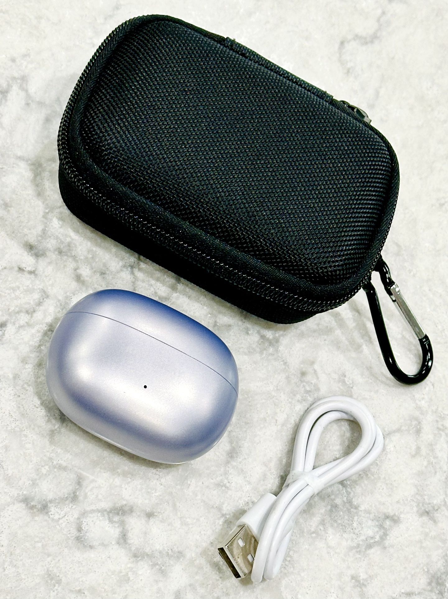 NEW Clip on Earbuds Open Ear Wireless Headphones, Noise Cancelling, Waterproof, Sports Ear Buds W/Case
