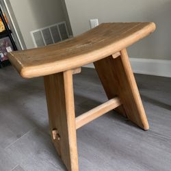 Teak stool (sushi Chair)