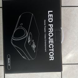 Projector With Screen
