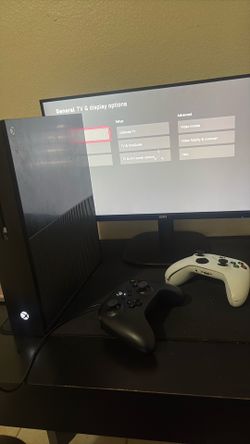 Xbox 1 gaming setup
