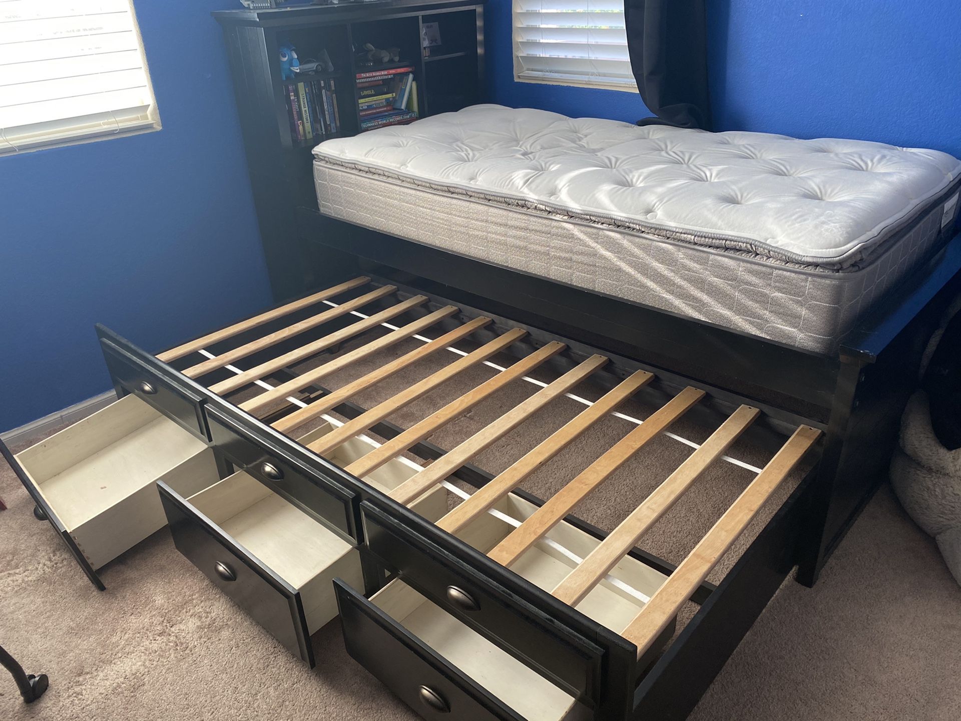 Used twin bed frame with Mattress for Sale in North Las Vegas, NV OfferUp