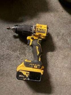 Dewalt drill and battery