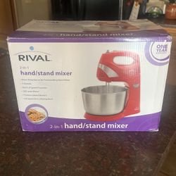Rival Hand or Stand Mixer “New”