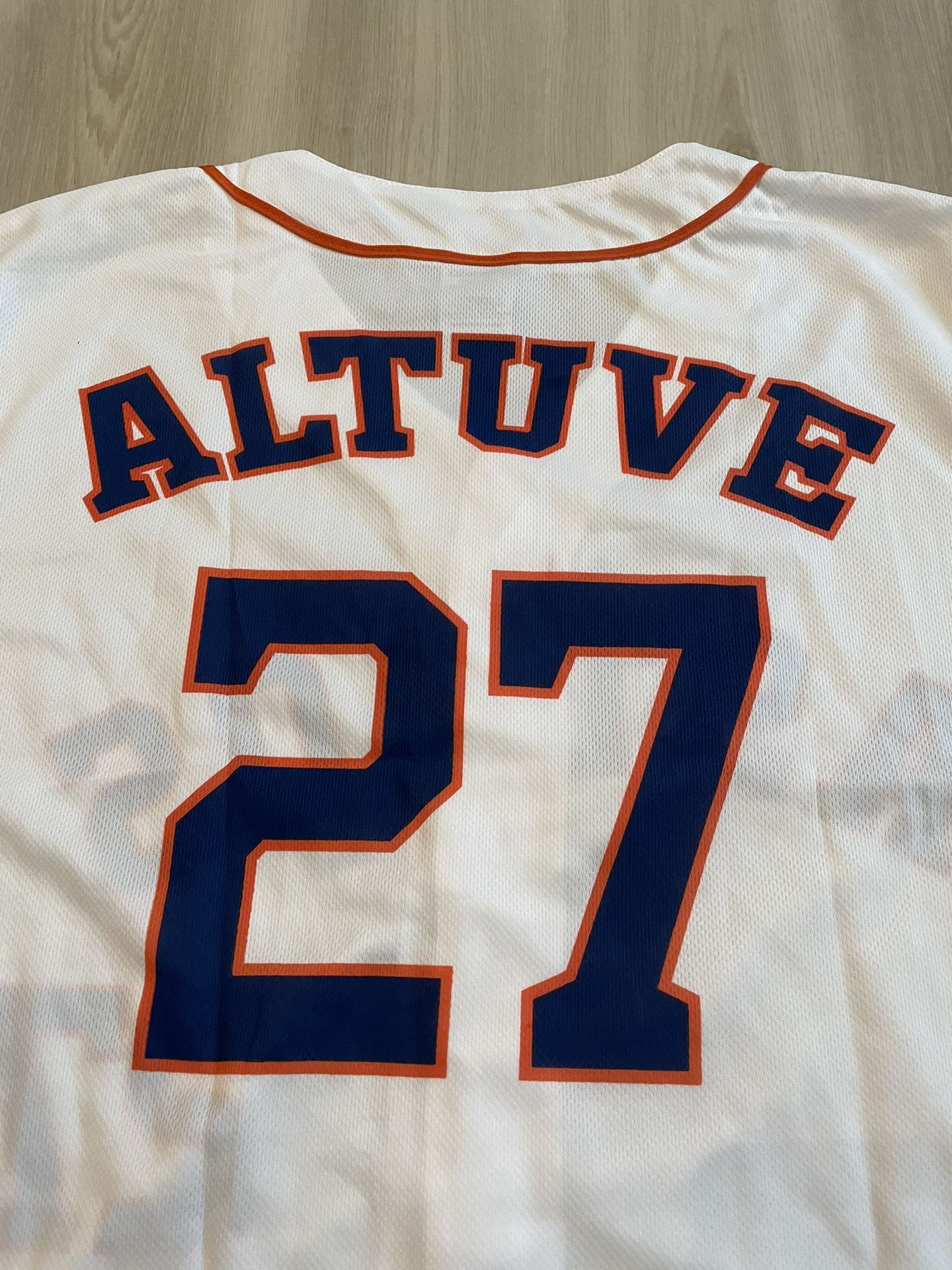 NEW José Altuve #27 Houston Astros MLB SGA Home Jersey Adult Size