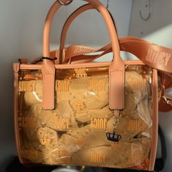 JUICY COUTURE SUMMER BREAK ORANGE MINI BAG