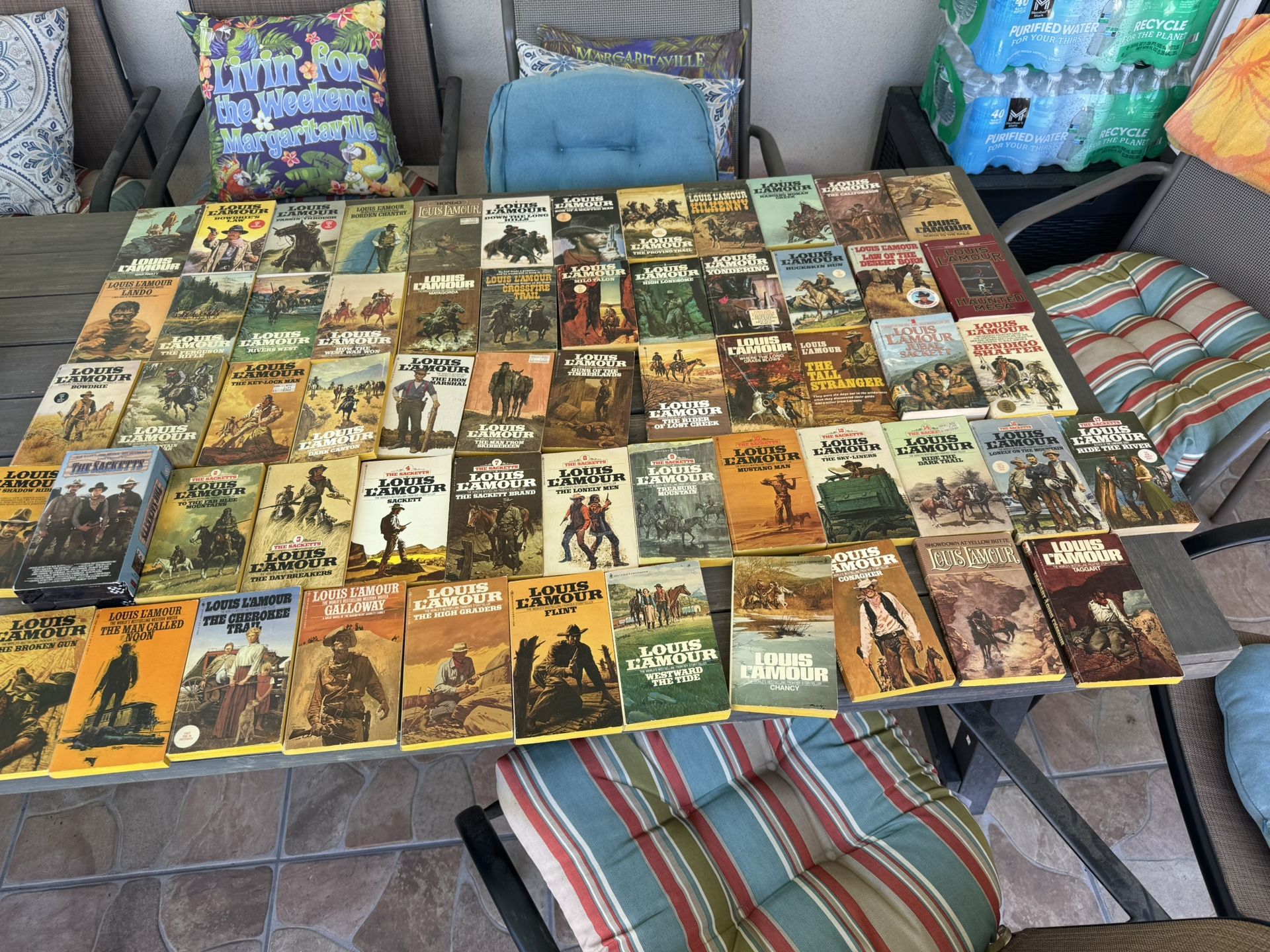 Vintage Western Louis Lamour Paperbacks