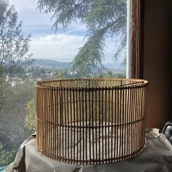 $5 22’ Bamboo Lamp Shade
