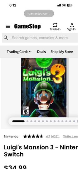 Switch game